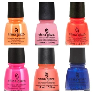 China Glaze Nail Polish 14ml Bottles Summer Collection Bottle CLEARANCE!! - Picture 1 of 138