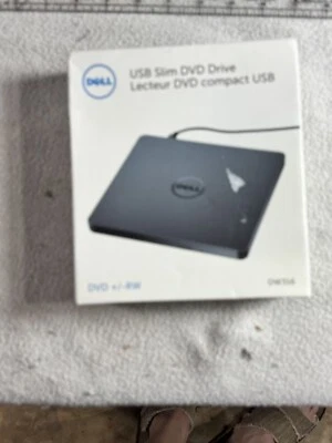 Nueva unidad óptica Dell DW316 USB externa delgada DVD R/W DW136 8J15V Foto 1 de 4