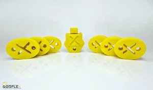 Ford Focus Exhaust Mount Bushes Kit MK2 ST & RS 05-10 Uprated Rigid Poly Hangers - Picture 1 of 4