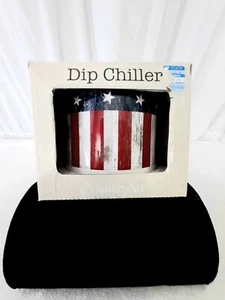 Dip Kühler 2 Stück Keramik 5 1/4x 3 3/4" hoch Theke Kunst Party Essen Bar Dips - Bild 1 von 10