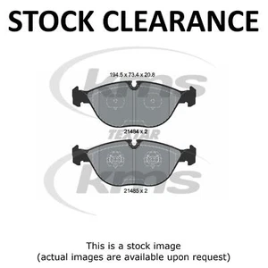 STOCK CLEARANCE F/BRAKE PAD SET FOR E38 750I,750IL 94- - Picture 1 of 3