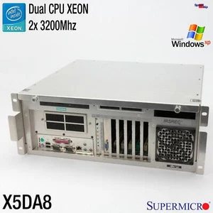 19" 49cm Siemens Supermicro X5da8 Dual Xeon 3200mhz Computer System Server 4gb - Picture 1 of 9