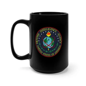 Taza Negra 15oz - Agencia de Inteligencia de Defensa X 300 - Imagen 1 de 2