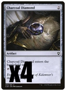 MTG | Charcoal Diamond (x4 Playset) | (NM) Commander Legends: Baldur's Gate - Picture 1 of 1