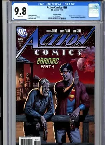 CGC 9.8 Action Comics #869 Recalled Beer Bottle Cover - Picture 1 of 2