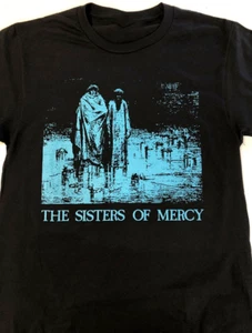T-Shirt The Sisters of Mercy schwarz Baumwolle volle Größe Unisex RM832 - Bild 1 von 3