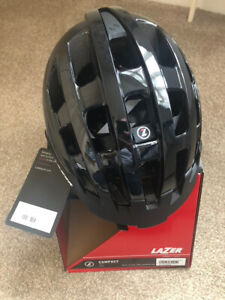 Lazer Compact Uni-sex Adult Bike Helmet In Black - All Purpose 54-61cm