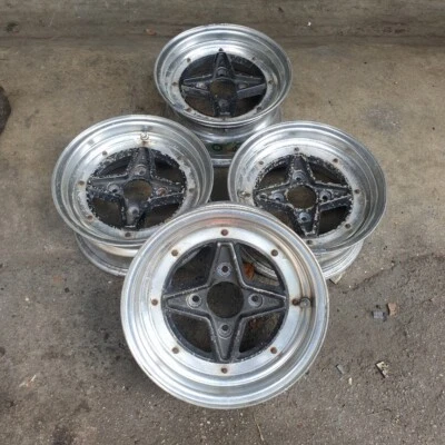 JDM 13 英寸 AP 赛车轮轮辋适用于 datsun ae86 ta22 ke70 ke25 ke30 ke76 kp60 — 第 1/4 张图片