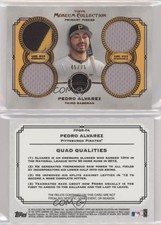2013 Topps Museum Collection Primary Pieces Quad Relics Copper /75 Pedro Alvarez