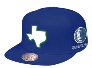 Mitchell & Ness Dallas Mavericks NBA eng anliegende individuelle Texas State Mütze 7 3/8 - Bild 1 von 10