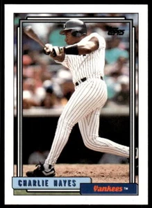 1992 Topps Traded 46T Charlie Hayes New York Yankees Baseball Card - Picture 1 of 2