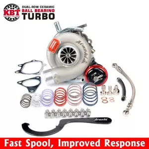 ARASHI Speedy Bolt-on Ball Bearing Turbo TD06H 20G 8cm For SUBARU GRF STi WRX - Bild 1 von 6