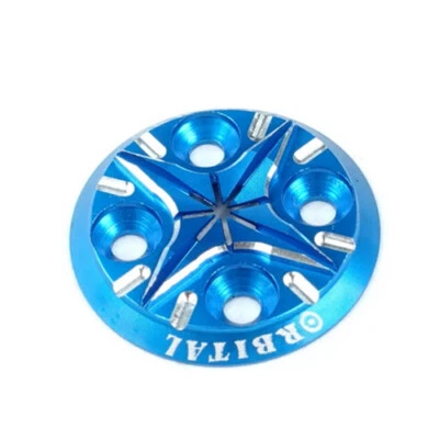 3RACING SAK-D5632 ALUMINIUM SPUR GEAR COVER 1/10 SAKURA D5S DIFRT RC CAR - Image 1 of 4