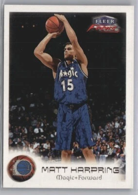 1999-00 Fleer Focus Orlando Magic Basketball Card #91 Matt Harpring - Image 1 of 2