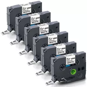 6x TZc-231 12mm Schriftband für Brother P-touch H100LB 1000 1010 H105 TZe-231 - Bild 1 von 10