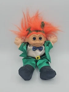 IRISH LUCKY TROLL - 9" Russ Wee Troll Kidz - Picture 1 of 10