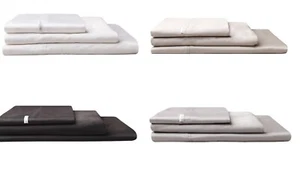 Super King Size Fitted Sheet 400TC Egyptian Cotton LOGAN & MASON NEW - Picture 1 of 5