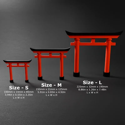 Japanese Torii Gate  - Architecture 3D Printed - Image 1 of 3