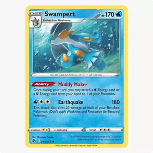 Swampert 064/264 Fusion Strike Pokemon TCG Holo Rare - Bild 1 von 2