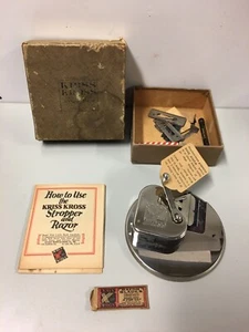 Kriss Kross Stropper Razor Blade Mechanical Sharper in Original Box - Picture 1 of 7