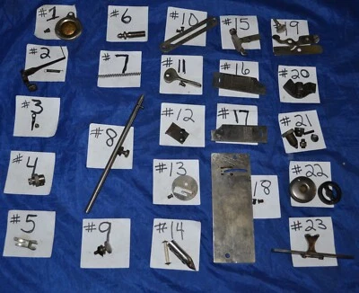 USED PARTS FOR IMPROVED NEW MODEL LONG SHUTTLE SEWING MACHINE FOLEY &WILLIAMS - Image 1 of 2