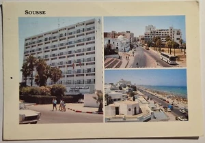 Vintage Postkarte - Hotel Justinia, Sousse - Poststempel 1996 - 3 kaufen+ 15% Rabatt erhalten - Bild 1 von 2