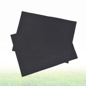 2Pcs Pads Black Felt Cloth Sticky Fabric Sheet Jewelry Box Felt Sheet - Picture 1 of 24