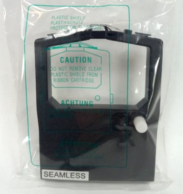 Cartucho de cinta de impresora negro sin costuras compatible con 6 paquetes para OKI 182/390 Foto 1 de 4