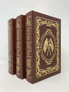 The Civil War A Narrative 3 Volumes by Shelby Foote Signed First 1st Edition - Picture 1 of 8