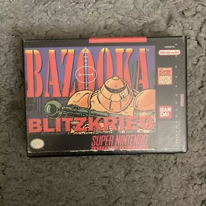 Bazooka Blitzkrieg (Super Nintendo SNES) Solo caja - Ver fotos - Imagen 1 de 5
