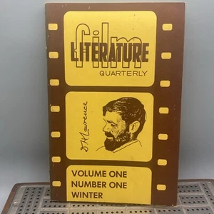 FILM LITERATURE QUARTERLY Volume One Number One Rare! D.H. Lawrence - Picture 1 of 19