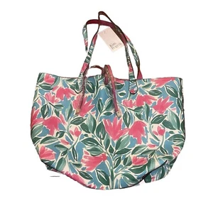 Kim Rogers Floral Pink Green Blue White Handbag Purse New With Tags - Picture 1 of 4