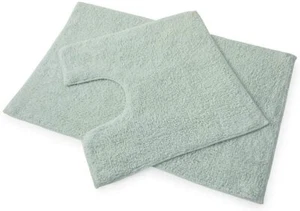 Premier 2-teiliges Bad & Sockel Matte WC Set maschinenwaschbar 100 % Baumwolle - Bild 1 von 27