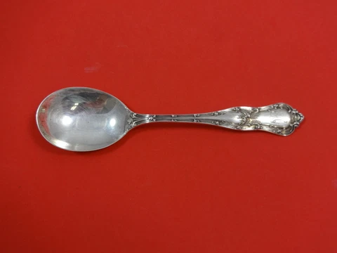 Gothic by Shiebler Sterling Silver Gumbo Soup Spoon 7" Flatware Cover