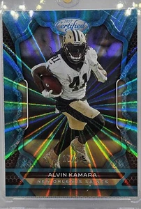 2022 Panini Certified -  Mirror Teal #70 Alvin Kamara /20 - Picture 1 of 3