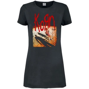 Amplified Damen/Ladies Self Titled Korn T-Shirt Dress GD2081 - Bild 1 von 2
