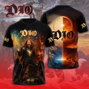 SALE Heavy Metal Rock Dio Band 3D Print T-shirt - Picture 1 of 4