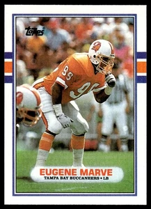 1989 Topps Eugene Marve Tampa Bay Buccaneers #335 - Picture 1 of 2