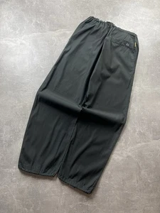 Vintage Armani Jeans Baggy Archives Grün Relaxed Technical Hose Gr. XL Made IT - Bild 1 von 18