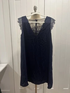 Vestido Daphnea Paris Azul Marino Talla M - Imagen 1 de 8