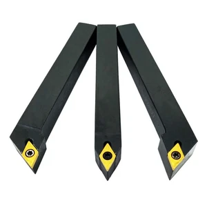 Juego de 3 piezas de herramientas de torneado de carburo de torno CNC de 1/2" SDNCN1212H07 +... - Imagen 1 de 8