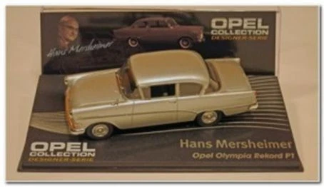 Atlas Editions 1:43 Scale Opel Olympia Rekord P1 - Silver - Image 1 of 1