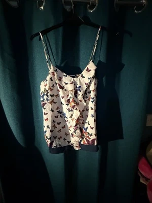 Lovely Butterfly Top From oasis. Size 14. - Image 1 of 4
