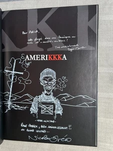 MARTIN OTÉRO AMERIKKKA TOME 1 REED EN ÉTAT NEUF AVEC DÉDICACE - Imagen 1 de 7
