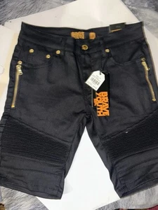Brave Youth Black Jeans Boys Size 14 Eco Friendly Tech Fabric Pure Cotton  - Picture 1 of 9