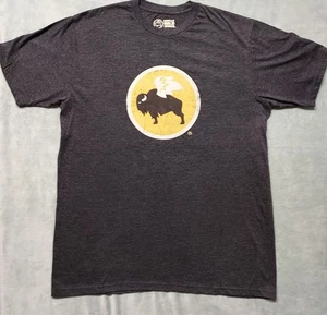 Buffalo Wild Wings Logo Gray Employee T-Shirt Large - EUC - Picture 1 of 5