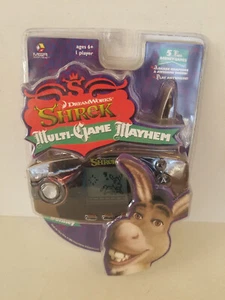 Shrek Multi-Game Mayhem Featuring Donkey Dreamworks MGA (2006) Handheld Game - Picture 1 of 4