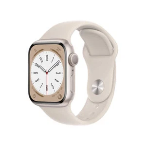 Apple Watch Series 8 MNP63VC/A 41mm Starlight - Photo 1 sur 4