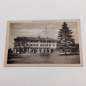 National Sailors Home Duxbury Massachusetts Postcard Black And White - Picture 1 of 7