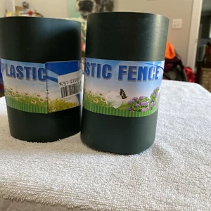 9mx15cm Plastic Fence Lot Of 2 - Picture 1 of 2